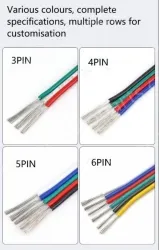 LED light connecting cable 20AWG*2 and (21/0.178TS)