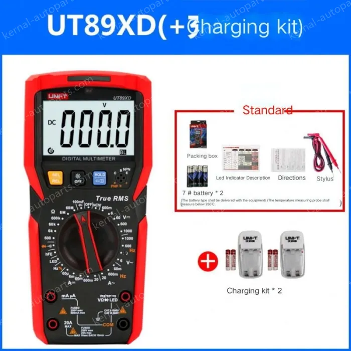 UT89XD comes with a gift package + charging kit