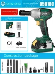 Electric wrenches 05818CTC - Fast Charging Version Two Batteries and One Charge Shelf Worker Package