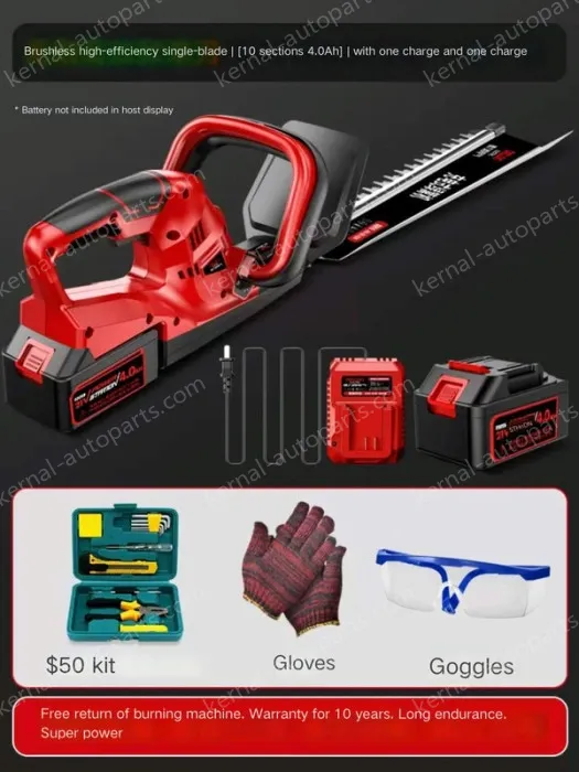Brushless high-efficiency single-edged 10-cell 4.0Ah one battery and one charge
