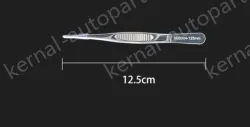 Stainless steel tweezers Straight round head (304 models) 12.5cm