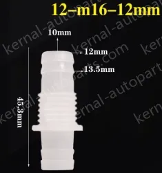 8-M16-12-Feed-through plastic connectors