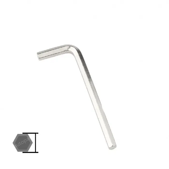 Nickel plating 3mm 20pcs flat head