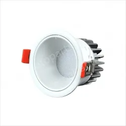 Downlight model: 7W white cup with an opening of 75mm Three-color dimming