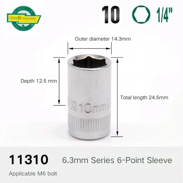 Dumbo-10mm-6.3mm series 1/4-11310