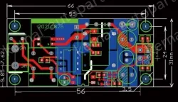 Small, safe isolated, regulated power supply switching power supply module 5V 1A Horizontal pins