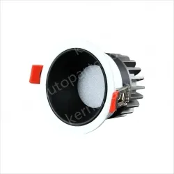 Downlight model: 7W black cup with 75mm opening 3000K OSRAM chip + Caifu town drive