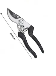 Black 8.5 inch - thick and hard pruning shears