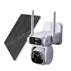 1080P-4G-Outdoor 360-degree 4g solar camera without dead Angle