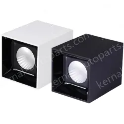 Surface-mounted square cob spotlights 30W