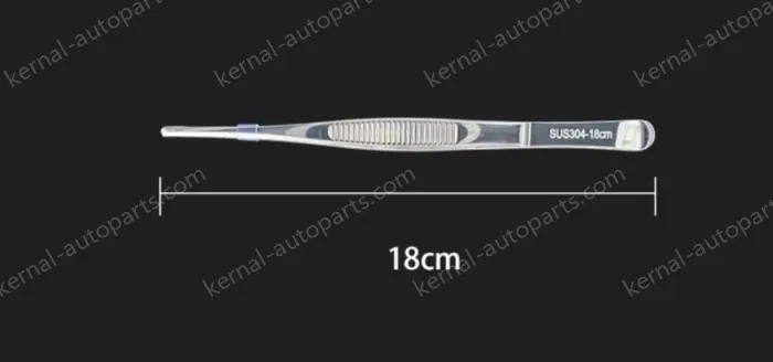 Stainless steel tweezers Straight round head (304 models) 18cm