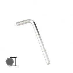 Nickel plated 0.9mm 10pcs flat head