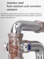 Combination Nut Set Locking M14*80-1 Sets