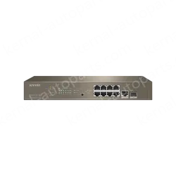 L3 Managed PoE Switch 9 Base-T Ethernet ports,1 SFP ports