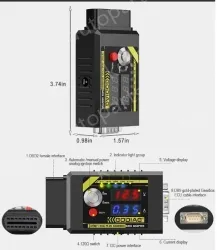 GODIAG GT107+ DSG Plus Gearbox Data AdapterFor DQ250, DQ200, VL381, VL300, DQ500, DL501, Benz BMW