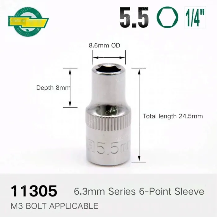 Xiaofei-5.5mm-6.3mm series 1/4-11305