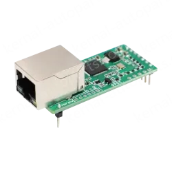 Low-cost serial-to-Ethernet module