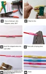 BHT1.25red-Heat Shrink Terminals