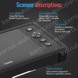 Ancel FX9000 OBD2 Automotive Diagnostic Tool