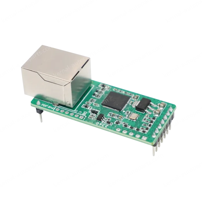 Low-cost serial-to-Ethernet module