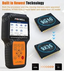 FOXWELL NT650 elite OBD2 Automotive ScannerABS SRS DPF