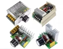 220V high-power thyristor electronic voltage regulator Output power: 4000w Air-cooled upgrade