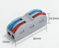 Quick terminal blocks-SPL-2 two-in two-out color model