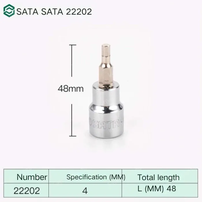 CALC 4mm with a total length of 48mm-22202