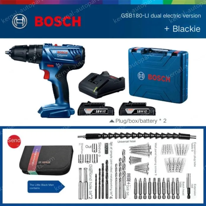 SB 180-Li Dual Electric + Gimbal Flex Shaft + 87 Accessories Set