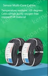 5 core 4 core 2 core sensor cable 20 AWG 3 pole