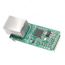 Low-cost serial-to-Ethernet module