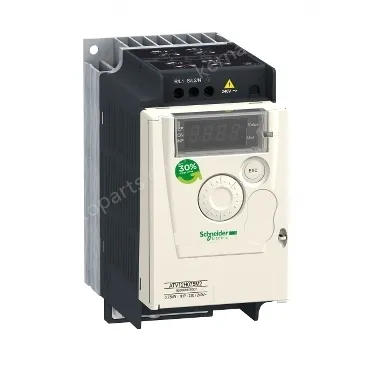ATV12H055M2 variable speed drive, Altivar 12, 0.55kW, 0.75hp, 200 to 240V, 1 phase, with heat sink