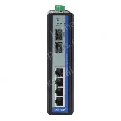 UOTEK UT-6406GM serial 4 Electrical Ports + 2 Optical Ports Full Gigabit Managed Ethernet Switch