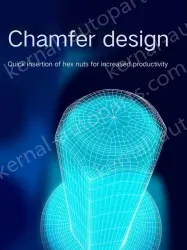 CALC 6mm with a total length of 48mm-22204