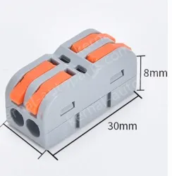 Quick terminal blocks-SPL-2M two-in, two-out mini model
