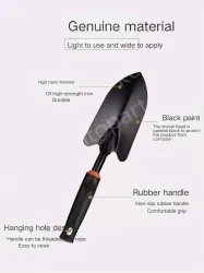 Five-tooth harrow with wooden handle