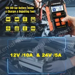 KW520 Automotive Fault Diagnosis Instrument Engine Fault Reading Fault Code Query Playback Function Testing Tools