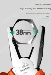 Industrial Grade 8 inch needle-nose pliers