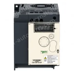 ATV12HU15M3 variable speed drive, Altivar 12, 1.5kW, 2hp, 200 to 240V, 3 phases, with heat sink