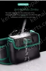 The belt bag can hold a mobile phone 1680D wear-resistant zipper