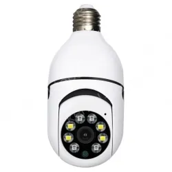 1080P-E27 lamp holder wireless WiFi full color light camera