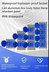 Peacock blue blue 6-in-1 3-hole