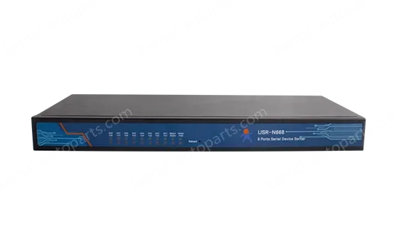 Eight serial servers