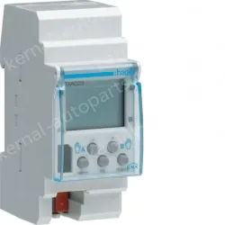 Weekly time switch 2 channels with DCF