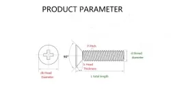 Electronic screws M1*2.5