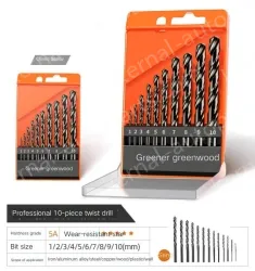 Professional 10-piece set + 13 twist drills