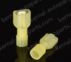 FDFN5.5-250（Yellow male and female)Fully insulated terminal with cold crimp termination