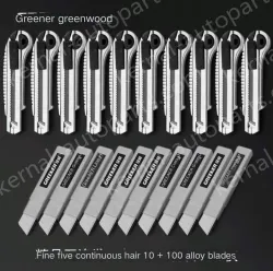 10 high-quality five consecutive shots + 105 alloy blades