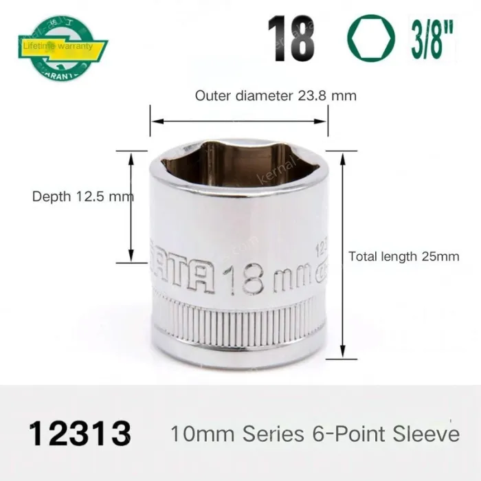 CALC-18mm-10mm series 3/8-12313