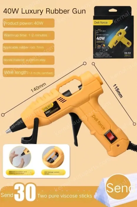 40W luxury glue gun + 30 glue sticks